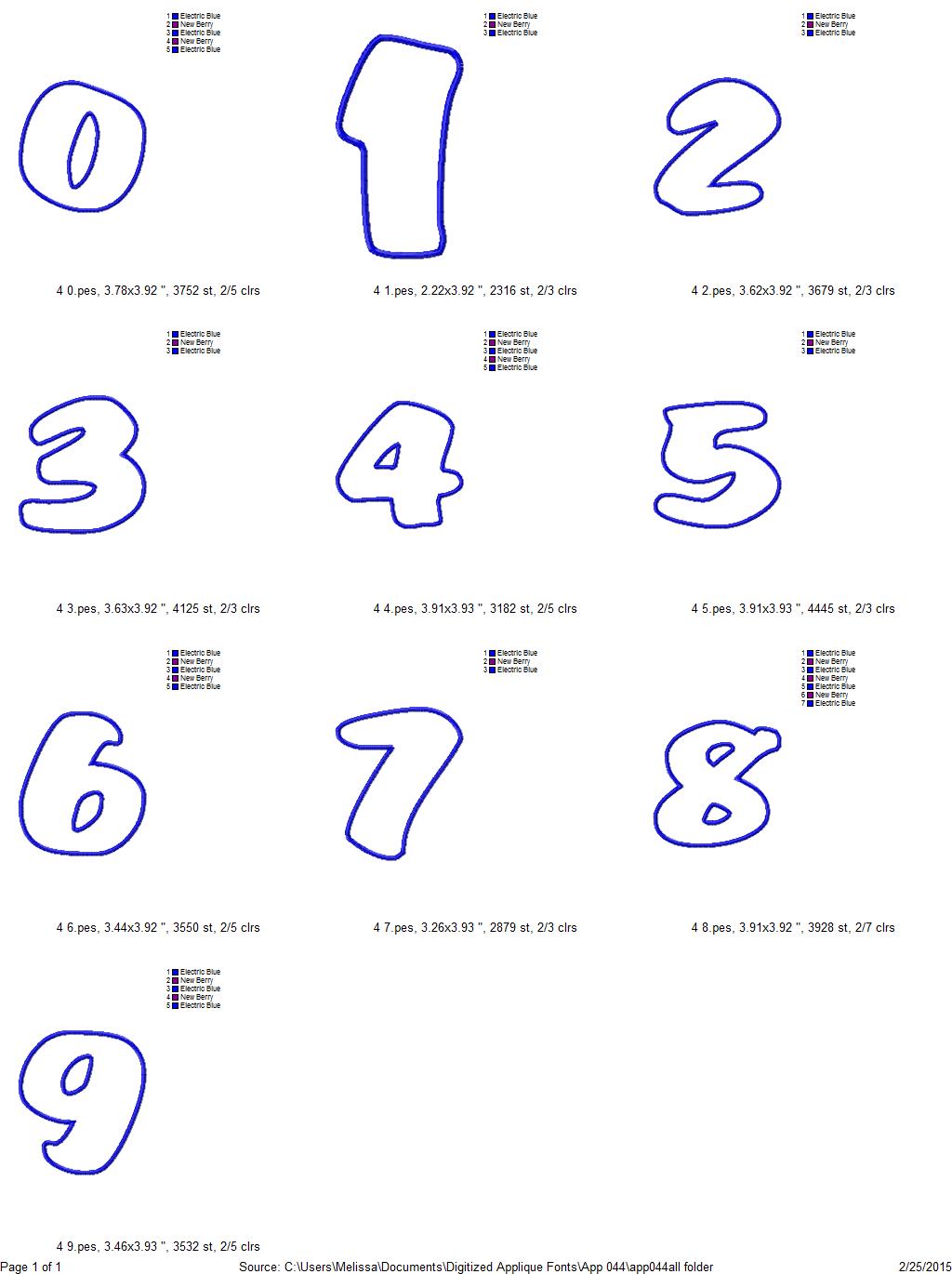 044numbers