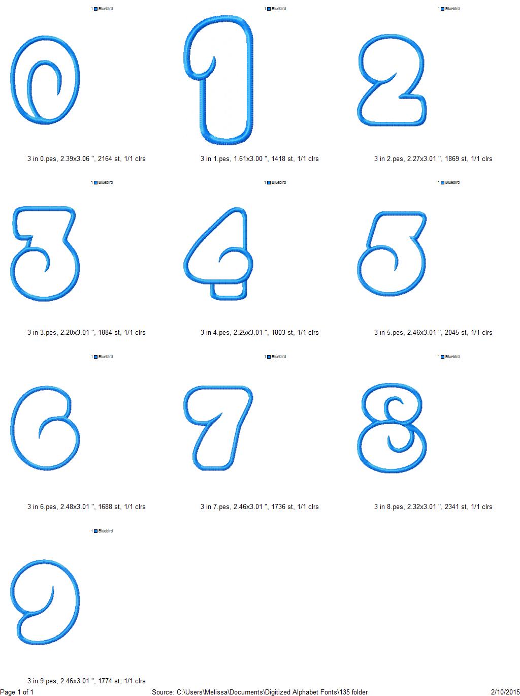 135numbers