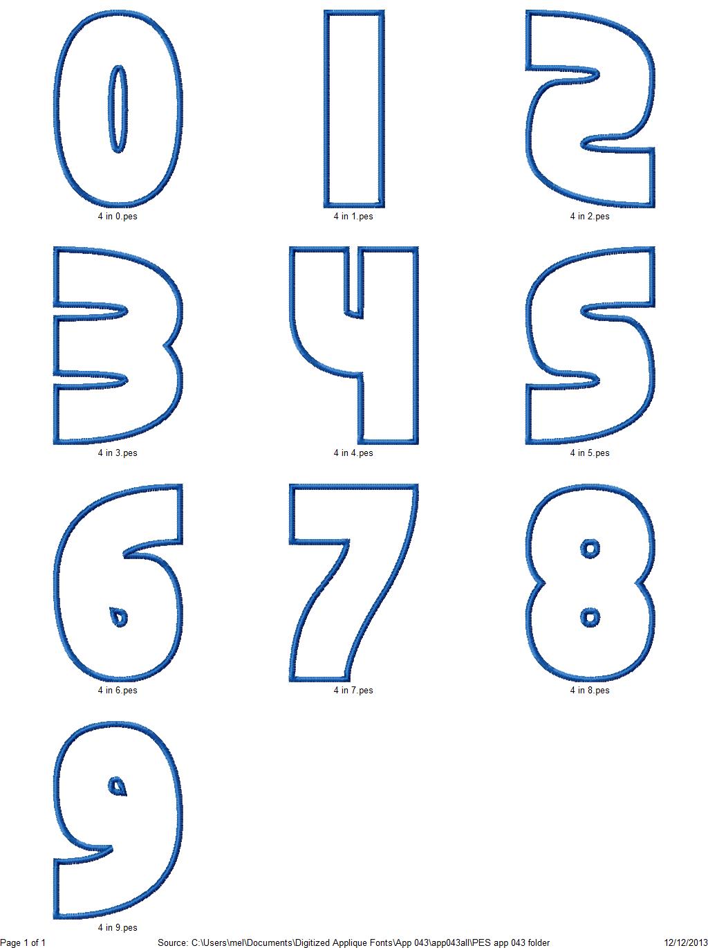 app043numbers