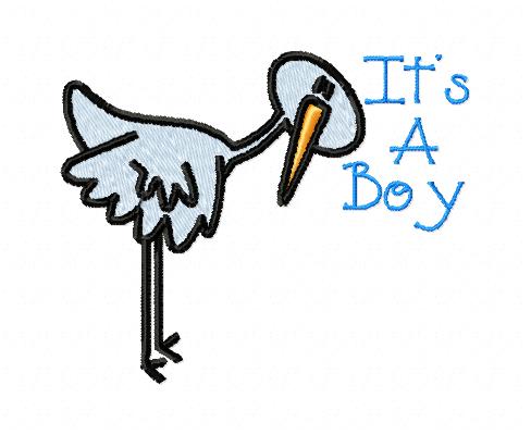 stork boy frame