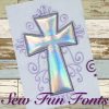 Applique Cross Embroidery Design