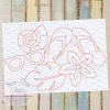 Redwork Line Art - Summertime