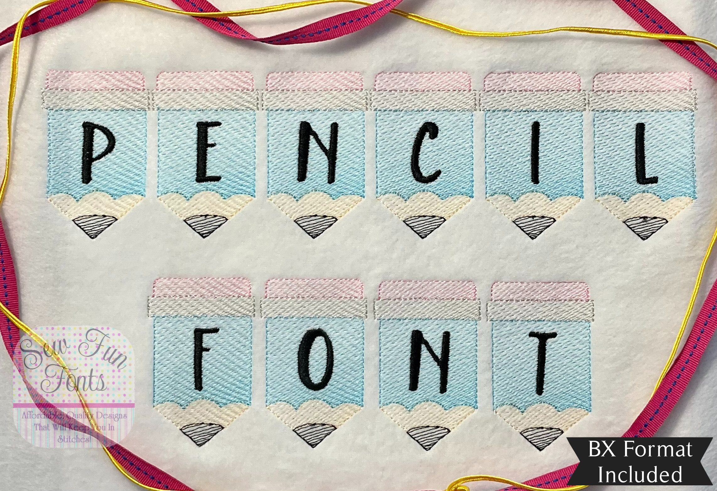 pencil font