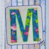 Mackie Candlewick Applique Font