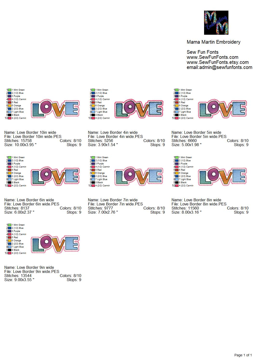 love border detais
