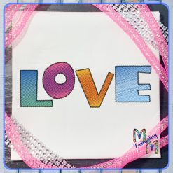 Two Tone Love Design